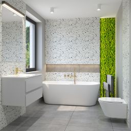 Zestaw Oltens Jog miska WC wisząca PureRim z powłoką SmartClean z deską wolnoopadającą Slim 42505000