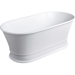 Omnires Classica M+ wanna wolnostojąca 160x79 cm owalna biały mat CLASSICAWWBM