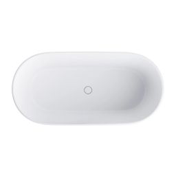 Omnires Classica M+ wanna wolnostojąca 160x79 cm owalna biały mat CLASSICAWWBM