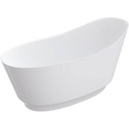 Omnires Neo M+ wanna wolnostojąca 158x72 cm biała połysk NEO158SWWBP
