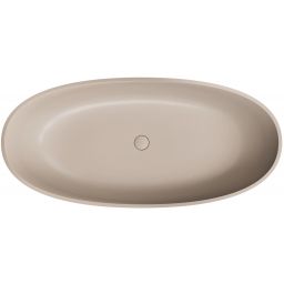 Omnires Shell M+ wanna wolnostojąca 160x75 cm owalna dune beige  mat SHELLWWDB