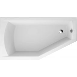 Polimat Selena wanna narożna 140x90 cm lewa biała 00570