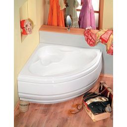 Polysan Nila wanna narożna 120x120 cm biała 10111