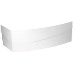 Polysan Evia obudowa do wanny 160 cm narożna prawa biała 12813