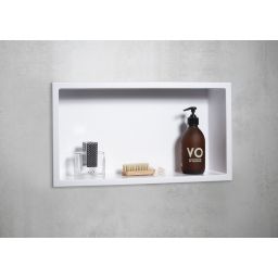 Polysan Inserta półka wnękowa 51x27 cm biała 1301-53