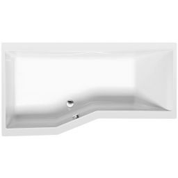 Polysan Versys wanna narożna 160x84 cm lewa biała 14611