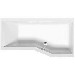 Polysan Versys wanna narożna 170x84 cm prawa biała 70611