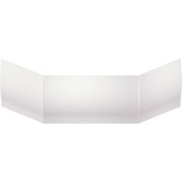 Polysan Tokata obudowa do wanny 190 cm frontowa biała 17312