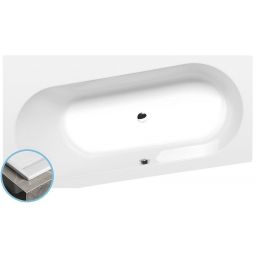 Polysan Astra W Slim wanna narożna 165x90 cm lewa biała 30611S