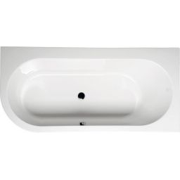 Polysan Astra Slim wanna narożna 165x80 cm prawa biała 34611S