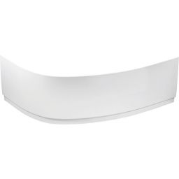 Polysan Tanya obudowa do wanny 160 cm frontowa prawa biała 66319