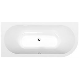 Polysan Viva Slim wanna narożna 175x80 cm lewa biała 70119S