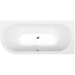 Polysan Viva Slim wanna narożna 175x80 cm prawa biała 78119S