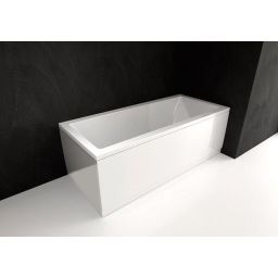 Polysan Plain obudowa do wanny 74 cm boczna biała 72678