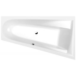 Polysan Chiquita wanna narożna 170x100 cm prawa biała 92619