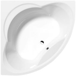 Polysan Alexandra wanna narożna 140x140 cm biała 95111