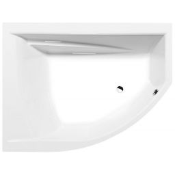 Polysan Tandem wanna narożna 170x130 cm lewa biała 96611