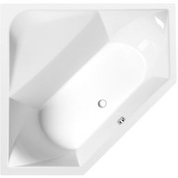 Polysan Floss wanna narożna 145x145 cm biała 98611