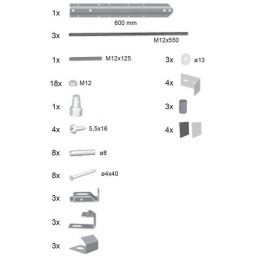 Ravak Rosa panelkit uniwersalny B23000100N