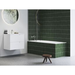 Ravak Classic II Slim wanna prostokątna 160x70 cm biała CC41300000