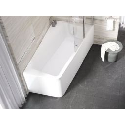 Ravak 10° obudowa do wanny 160 cm prawa biała CZ84100A00