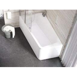 Ravak 10° obudowa do wanny 160 cm lewa biała CZ83100A00