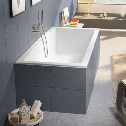 Riho Rethink Cubic wanna prostokątna 160x70 cm biały błyszczący B104001005