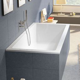 Riho Rethink Cubic Velvet wanna prostokątna 190x90 cm biały mat B109001105