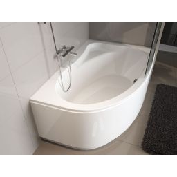 Riho Aryl obudowa do wanny 153,5x100,5 cm lewa biała 209272