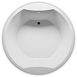 Riho Colorado wanna okrągła 180 cm biały błyszczący B038001005