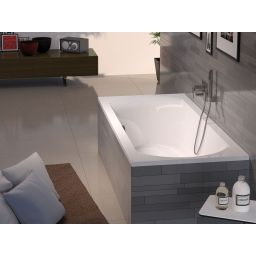 Riho Lima wanna prostokątna 150x70 cm biały błyszczący B049001005