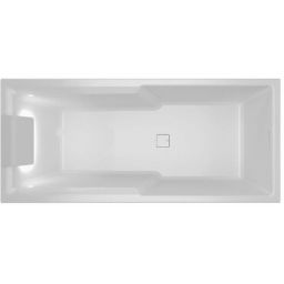 Riho Still Shower LED wanna prostokątna 180x80 cm biały błyszczący B103004005
