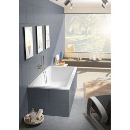 Riho Rethink Cubic wanna prostokątna 160x70 cm biały błyszczący B104001005