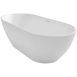 Riho Bilbao wanna wolnostojąca 170x80 cm owalna biała B118001105