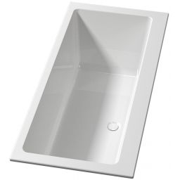 Riho Rethink Cubic Wall wanna prostokątna 180x80 cm biała B160001005