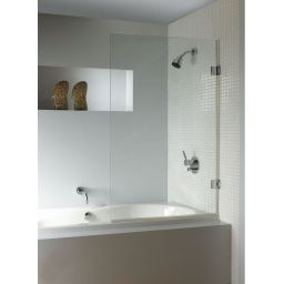 Riho Scandic NXT X107 parawan nawannowy 80 cm 1-częściowy prawy chrom błyszczący/szkło przezroczyste G001130120