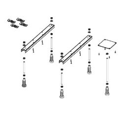 Riho Petit nogi do wanny POOTSET12