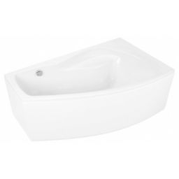 Roca Nicole wanna narożna 140x75 cm prawa biała A24T113000