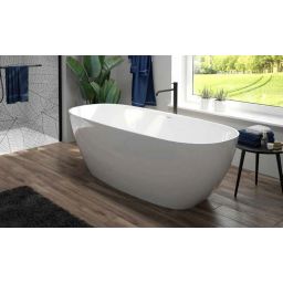Sanplast Fuerta Mineral WOW-M/FUERTA wanna wolnostojąca 180x80 cm owalna biała 642-510-1260-01-000