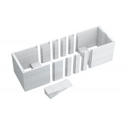 Schedpol Stabilsound nośnik styropianowy do wanny 140-180x75 cm 1.031