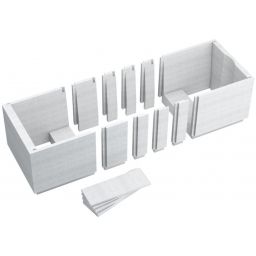 Schedpol Stabilsound nośnik styropianowy do wanny 140-180x75 cm 1.031LED