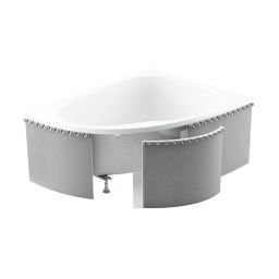 Schedpol Standard obudowa do wanny 240x58 cm półokrągła 1.040