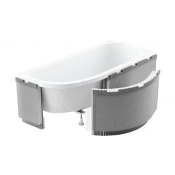 Schedpol Standard Plus obudowa podpłytkowa LED do wanny półokrągłej 1.040-LED