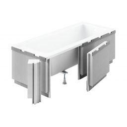 Schedpol Standard Plus obudowa podpłytkowa LED do wanny prostokątnej 1.041-LED