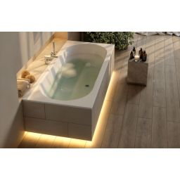 Schedline Celicia wanna z nośnikiem 170x75 cm biała 3WST.CS1P-17075