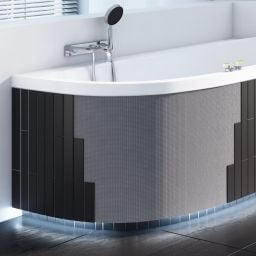 Schedpol Standard Plus obudowa podpłytkowa LED do wanny półokrągłej 1.040-LED