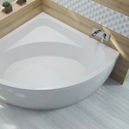 Sanplast Free Line wanna narożna 150x150 cm ze stelażem WS/FREE150x150+STW biała 610-040-0351-01-000