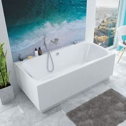Sanplast Luxo wanna prostokątna 190x90 cm biała WP/LUXO 90x190 biew 610-370-0180-01-000