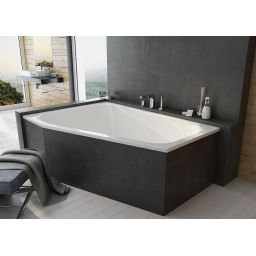 Sanplast Free Line wanna narożna 175x120 cm lewa biała 610-040-1300-01-000