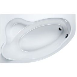 Sanplast Comfort wanna narożna 180x120 cm lewa WAL/CO+STW biała 610-060-0540-01-000